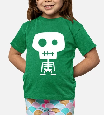 Tee shirt enfant t shirt squelette tostadora