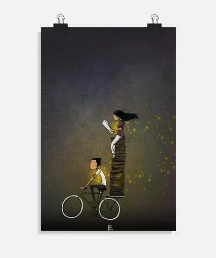 Poster a bicycle