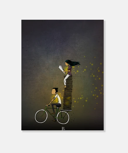 Wall a bicycle