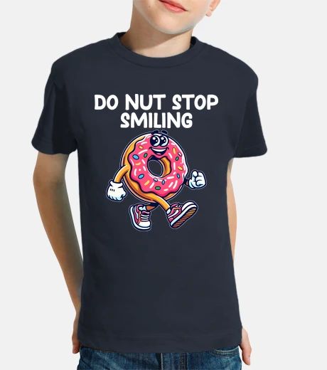 Kids A cartoon donut walking