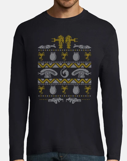 Tee-shirt A Christmas Bug Hunt Ugly Sweater 