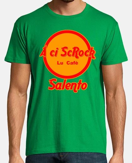 T-shirt A ci scrock lu cafe