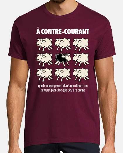 Tee-shirt A contre-courant