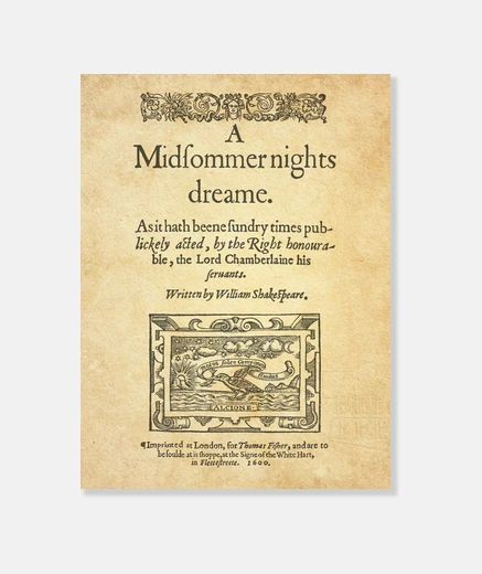 Stampa a dream notte di mezza estate