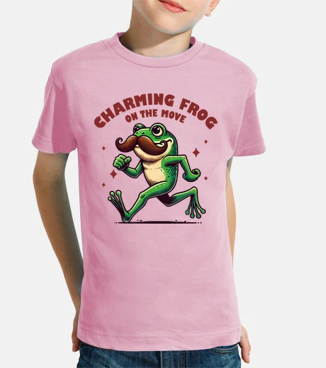 Ropa a frog with the mustache
