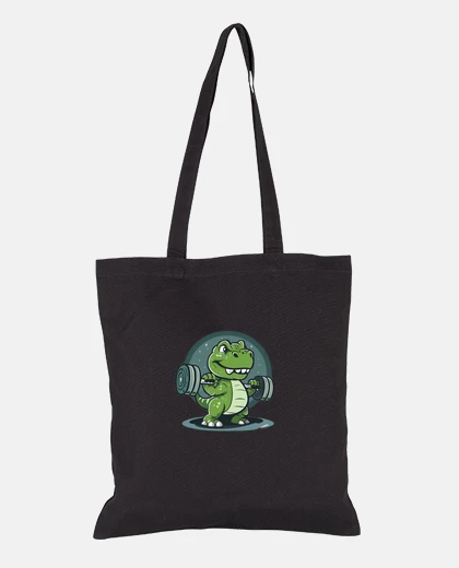 Bag A Gigantic Green Dinosaur Lifting Heavy