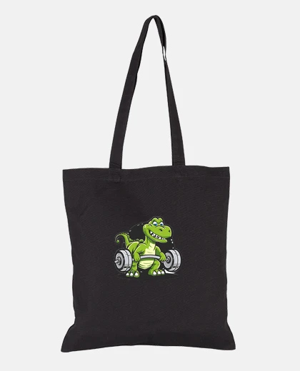 Bag A Gigantic Green Dinosaur Lifting Heavy