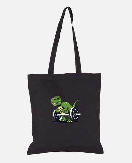 Bag A Gigantic Green Dinosaur Lifting Heavy