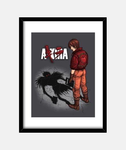 Framed a-kira frame with vertical frame 3: 4 (30 x 40 cm)