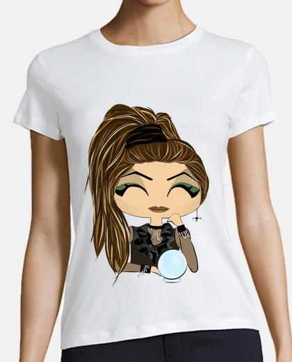 Tee-shirt à les ka bille de cristaux