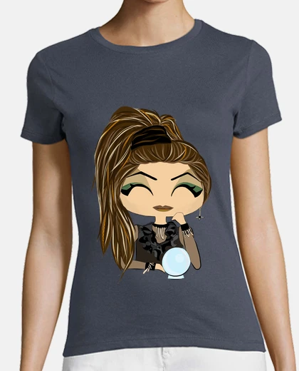 Tee-shirt à les ka bille de cristaux