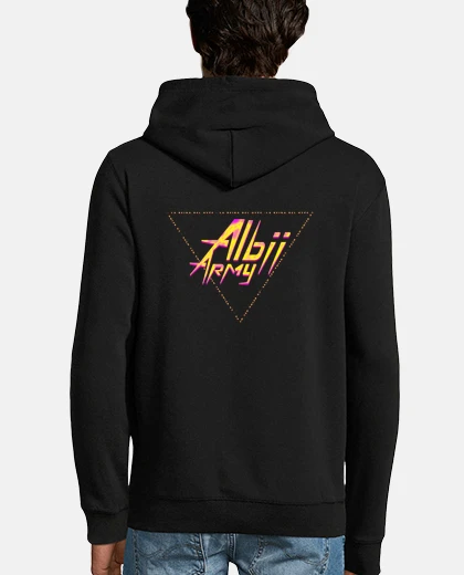 Hoodie a little big family - pink