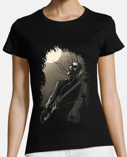 T-shirt a mezzanotte rock