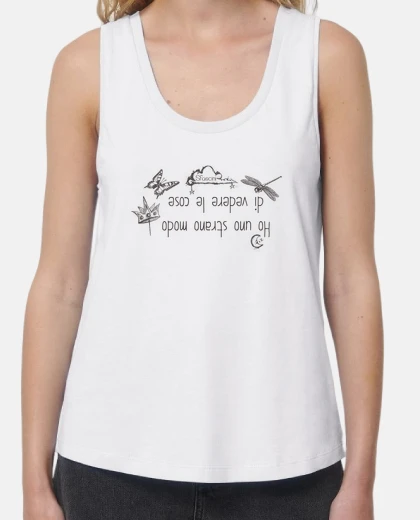 T-shirt A modo mio | top, bianco