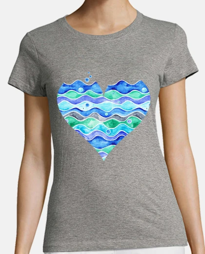 T-shirt a sea of ​​love (transparent)