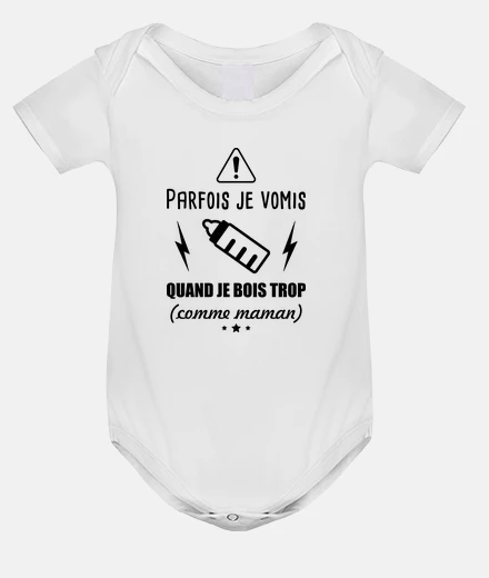 Ropa a veces vomito boby baby como mamá