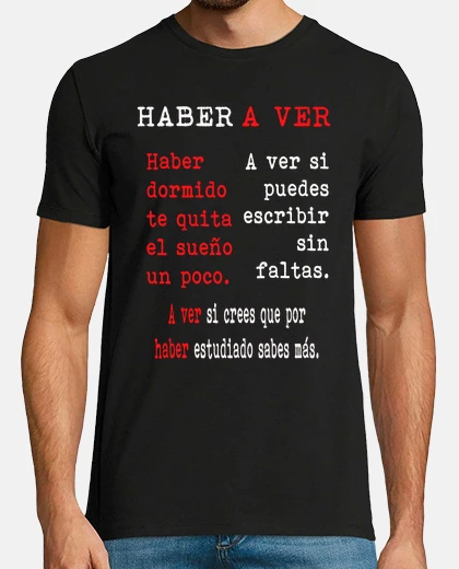 Playera A ver si escribimos bien