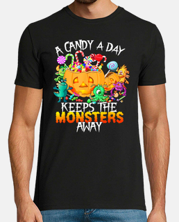 a candy a day keeps the monsters away f