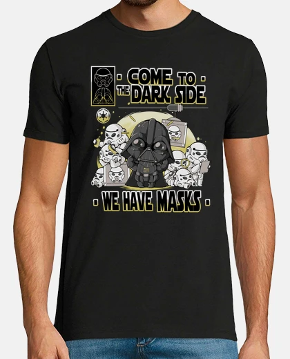 T-shirt abbiamo maschere