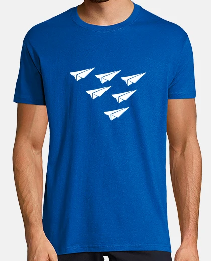 T-shirt abbigliamento aereo carino aereo di carta