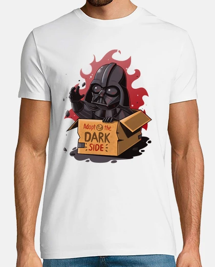 T-shirt abbraccia il lato oscuro