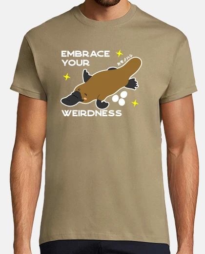 T-shirt abbraccia la tua stranezza- abbraccia la your stranezza-