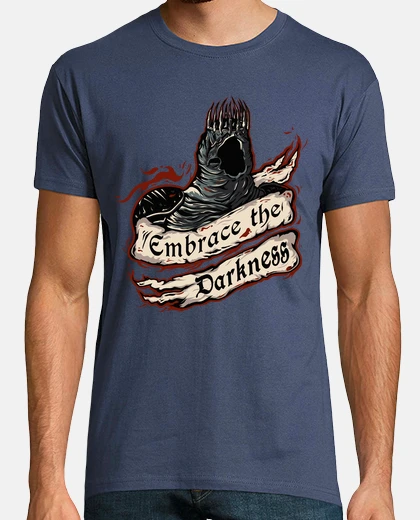 T-shirt abbracciare il darkness
