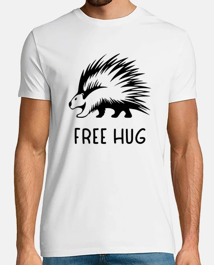 T-shirt abbraccio libero abbraccio umorismo ric