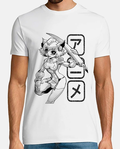 T-shirt abbronzatura anime