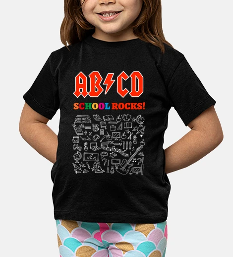 Vêtements ABCD School Rocks! Noir - Enfants