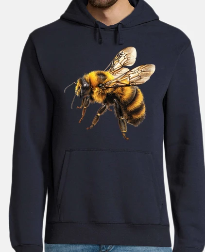 Sweat abeille de profil