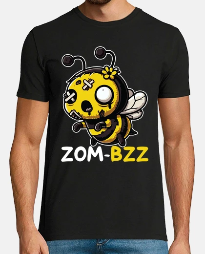 Camiseta Abeja divertida zombi disfrazada de api