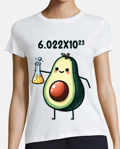 Camiseta abogado químico número topo avogadro