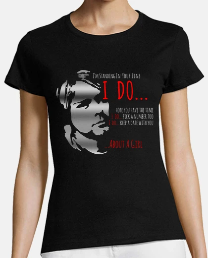 Playera About A Girl - Kurt Cobain - Nirvana