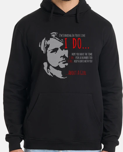 Sudadera About A Girl - Kurt Cobain - Nirvana
