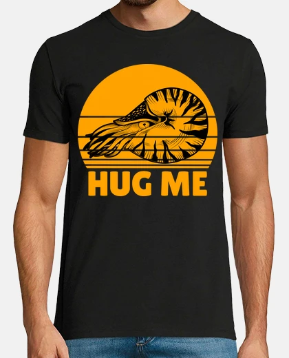 Camiseta abrázame nautilo molusco océano