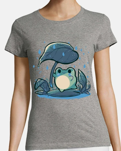 Tee-shirt abri feuillu - chemise femme