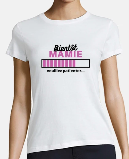 Playera abuela pronto por favor espera