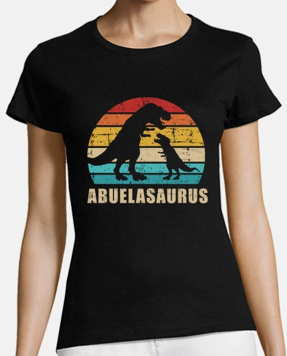 T-shirt abuelasaurus vintage retrò para abuela