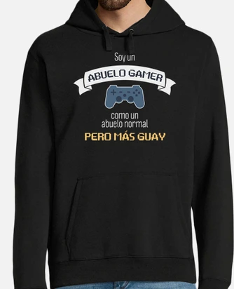 Sudadera abuelo gamer laTostadora