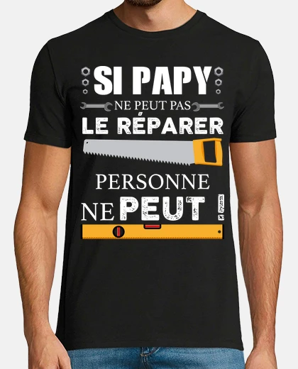 Camiseta abuelo manitas genio DIY humor