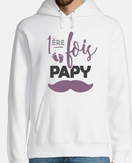 Sudadera abuelo por primera vez