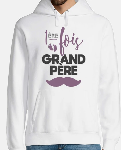 Sudadera abuelo por primera vez
