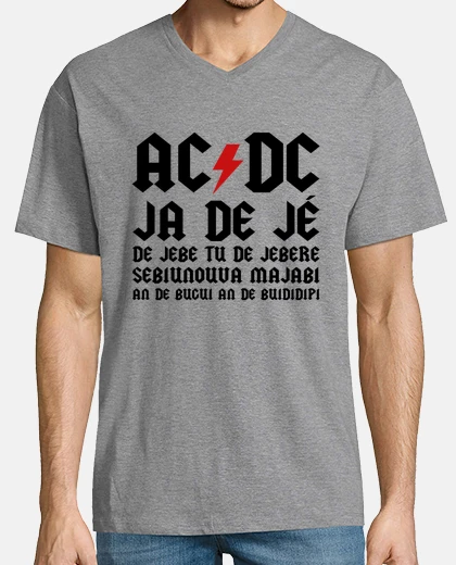 T-shirt Ac / dc (version aserej)