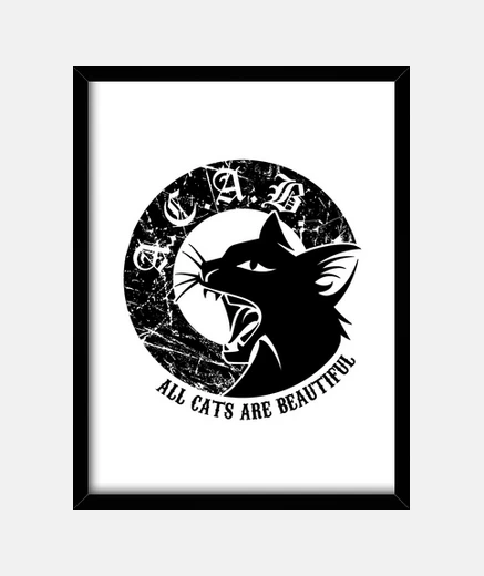 Framed acab all cats are bautiful