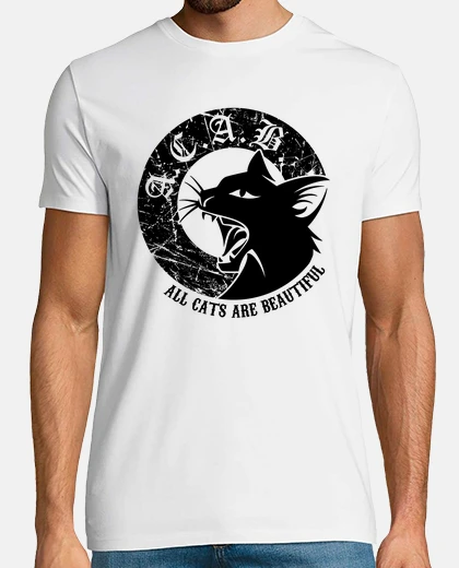 T-shirt acab all cats are bautiful