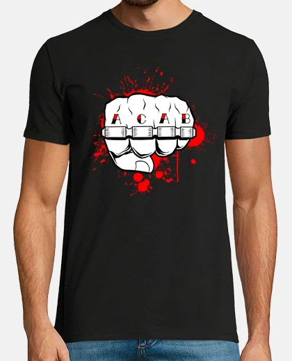 Tee-shirt ACAB tattoo Poing americain