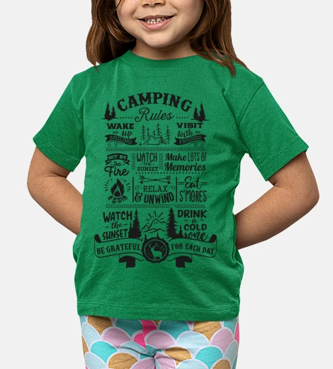 Ropa acampar reglas acampar