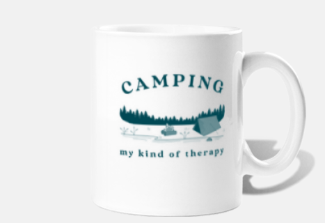 Taza para camping