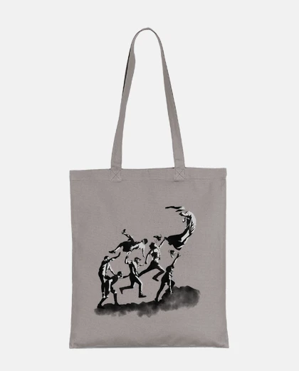 Borsa accappatoio banksy - borsa